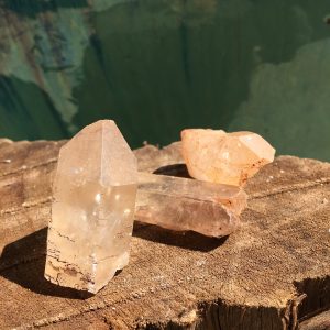 RAW CRYSTALS & SPECIMENS tangerine quartz points