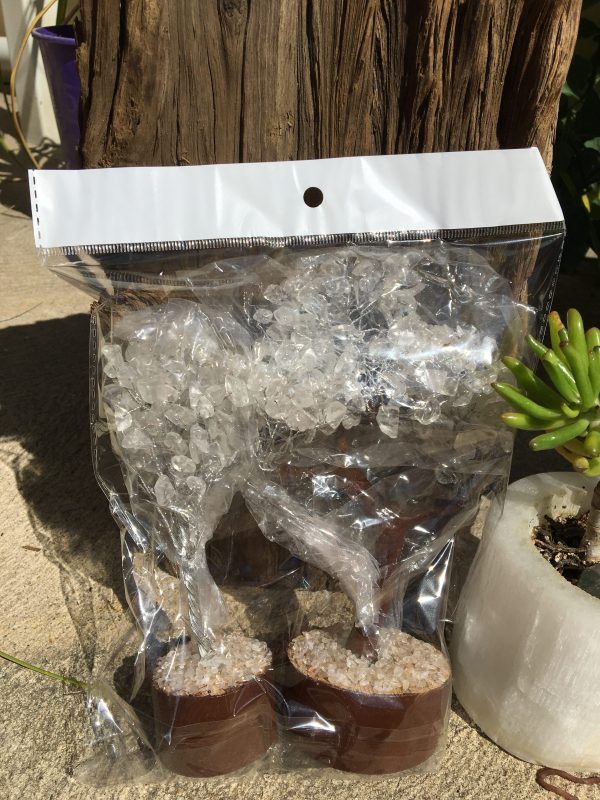BOXED & BAGGED ITEMS clear quartz trees