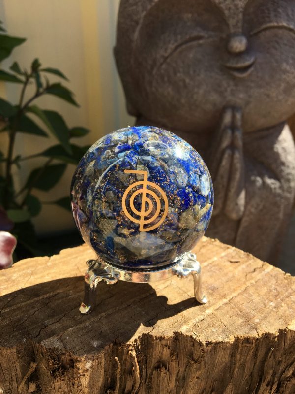 ORGANITE lapis lazuli sphere 6cm (each)
