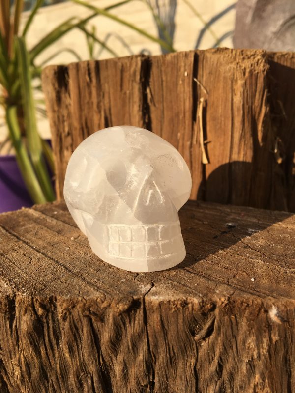 SKULLS selenite 5cm (each)