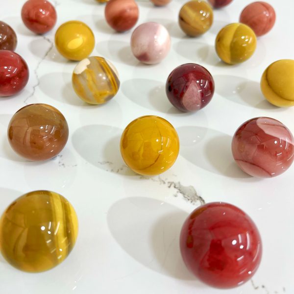 SPHERES Mookaite sphere 3cm $10